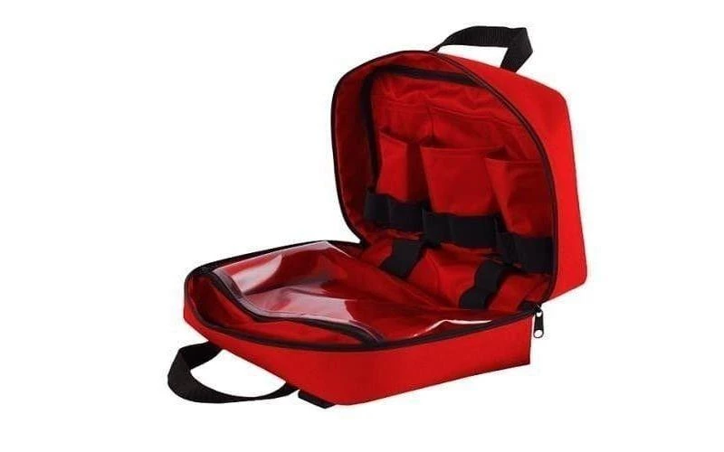 czerwony plecak